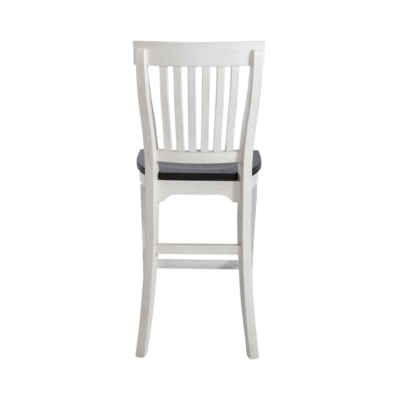 Liberty Furniture Allyson Park 5 Piece Gathering Table Dining Room Set White