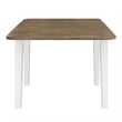 Liberty Furniture Landale 5 Piece Drop Leaf Table Dining Room Set White