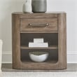 Liberty Furniture South Bend Open Nightstand with Charging Station - Brown