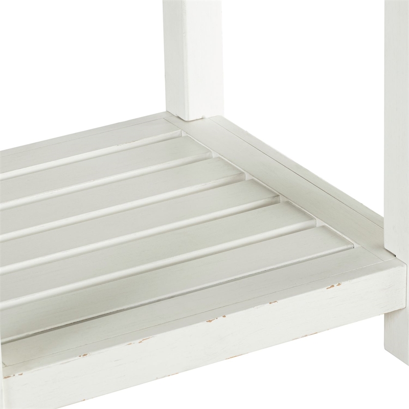 Liberty Furniture Backroads End Table - White W24 x D26 x H24