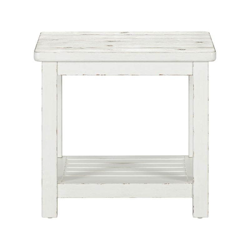 Liberty Furniture Backroads 3 Piece Living Room Cocktail Table Set - White