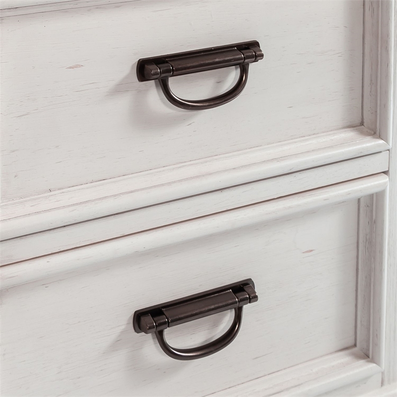 Liberty Furniture Allyson Park 2 Drawer Night Stand with Charging Station White