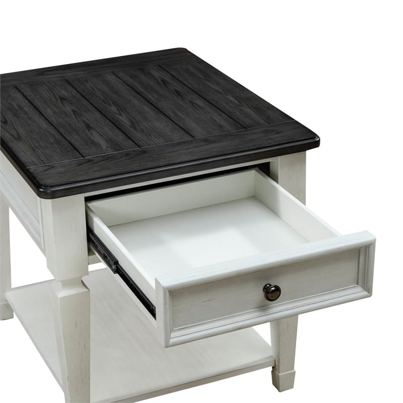Liberty Furniture Allyson Park Opt 3 Piece Living Room Cocktail Table Set White