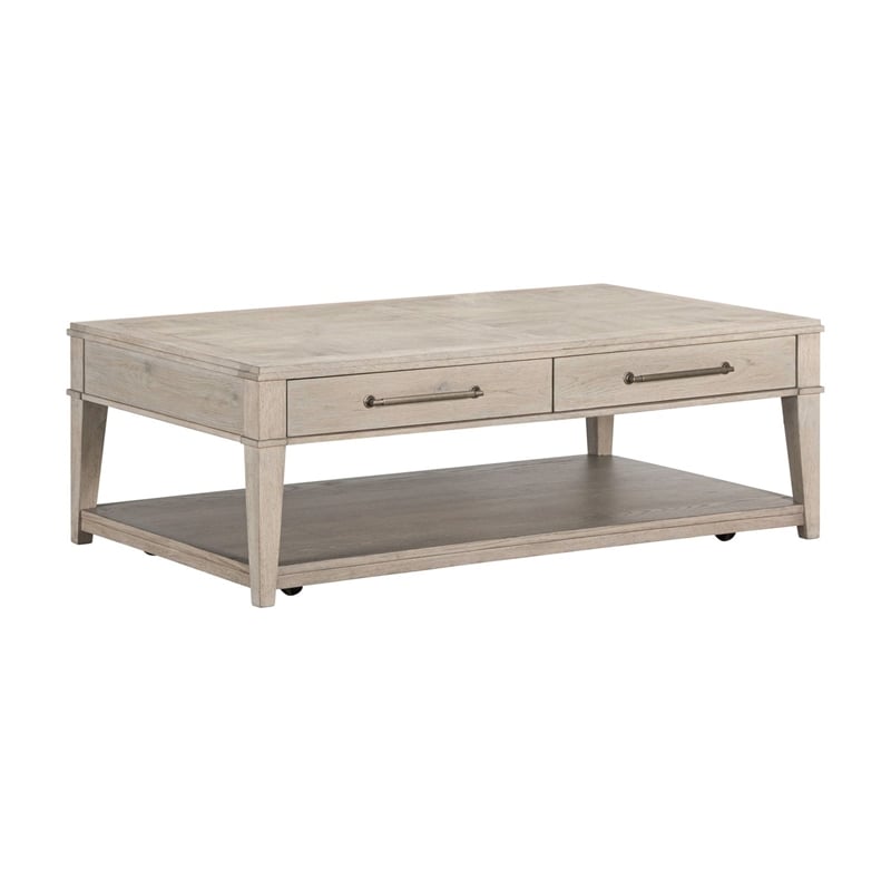 Liberty Furniture New Haven Rectangular Cocktail Table - White W50 x D31 x H18