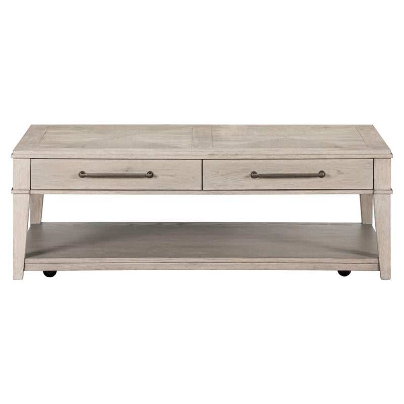 Liberty Furniture New Haven Rectangular Cocktail Table - White W50 x D31 x H18