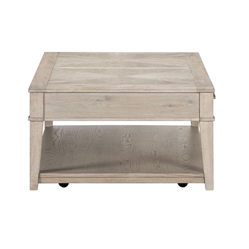 Liberty Furniture New Haven Rectangular Cocktail Table - White W50 x D31 x H18