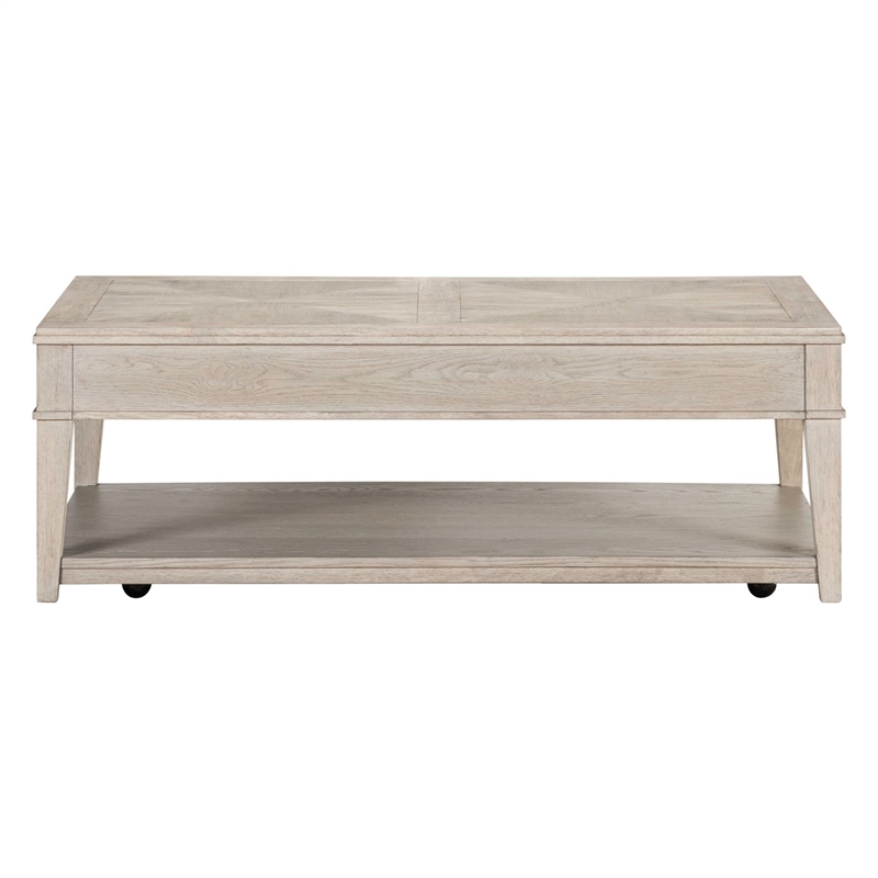 Liberty Furniture New Haven Rectangular Cocktail Table - White W50 x D31 x H18