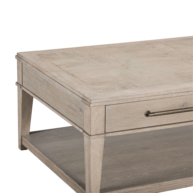 Liberty Furniture New Haven Rectangular Cocktail Table - White W50 x D31 x H18