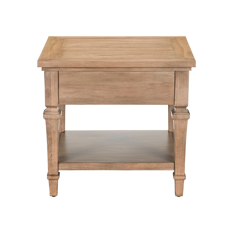 Liberty Furniture Haven Hills End Table - Brown W24 x D26 x H24