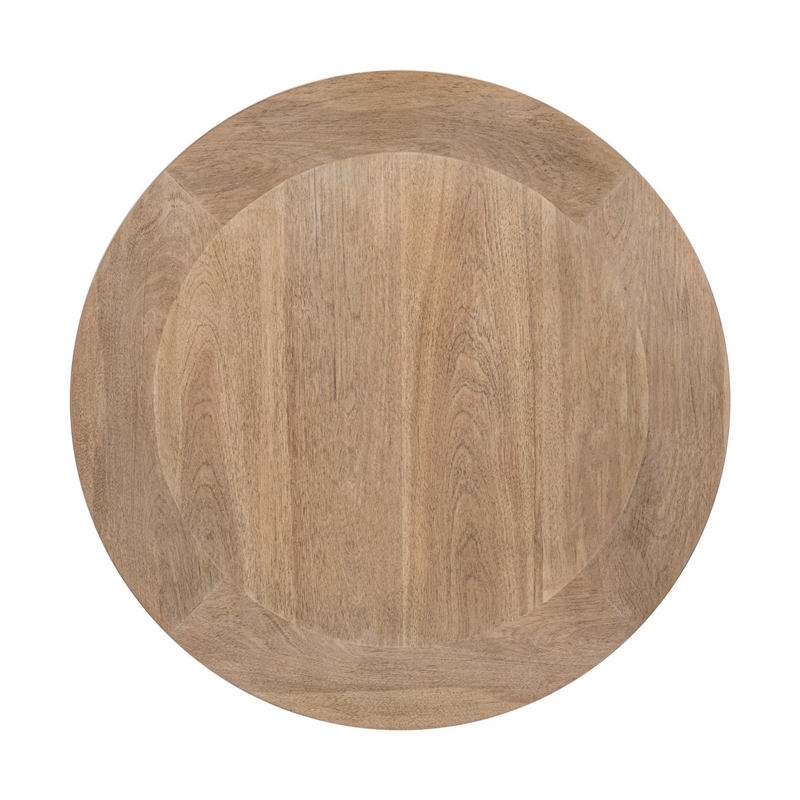 Liberty Furniture Haven Hills Round End Table - Brown W24 x D24 x H24