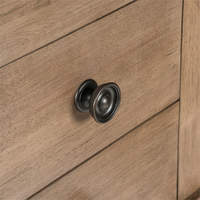 Liberty Furniture Haven Hills Chairside Table - Brown W18 x D22 x H24