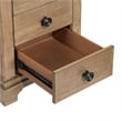 Liberty Furniture Haven Hills Chairside Table - Brown W18 x D22 x H24