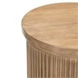 Liberty Furniture Haven Hills Round Chairside Table - Brown W16 x D16 x H24