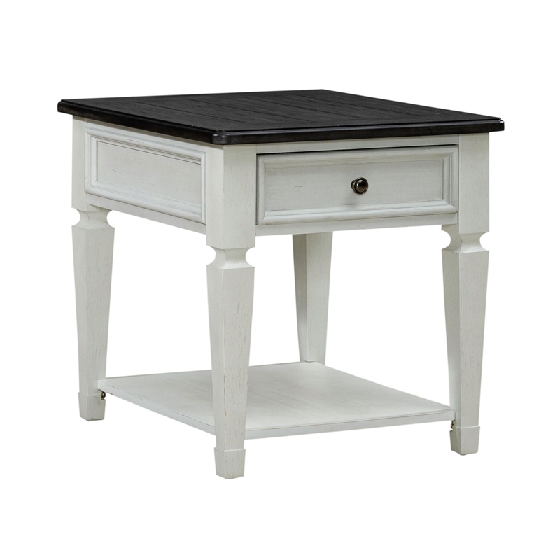 Liberty Furniture Allyson Park 3 Piece Living Room Cocktail Table Set - White