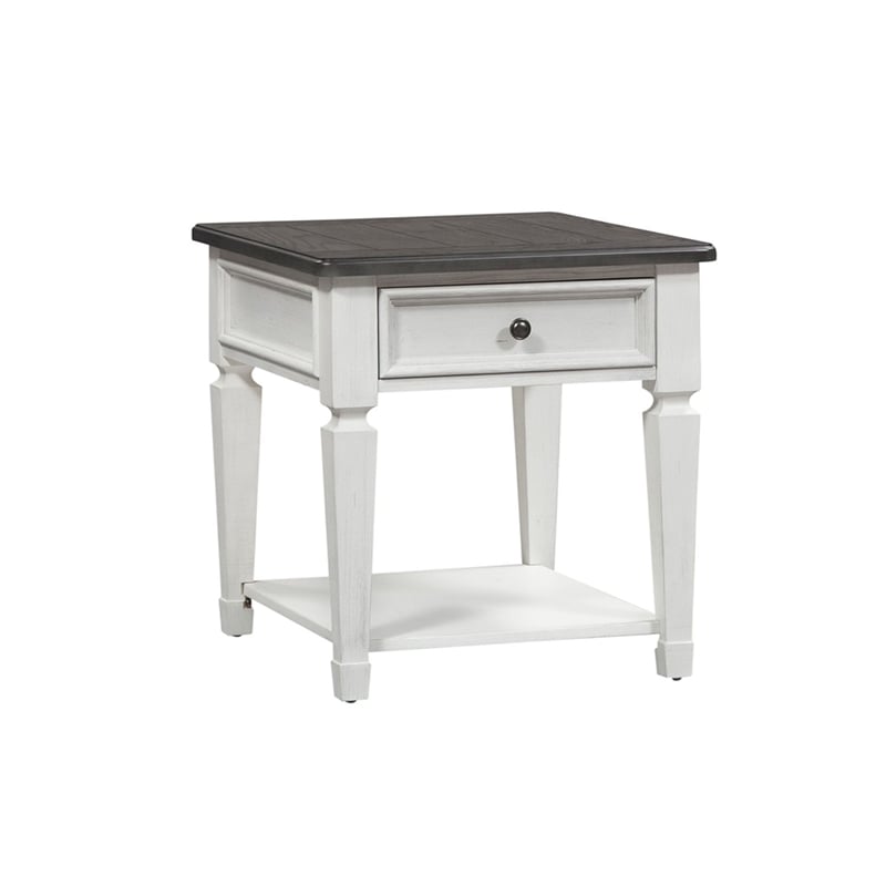 Liberty Furniture Allyson Park 3 Piece Living Room Cocktail Table Set - White