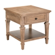 Liberty Furniture Carolina Park Nightstand with Charging Station - Brown
