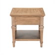 Liberty Furniture Carolina Park Nightstand with Charging Station - Brown