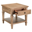 Liberty Furniture Carolina Park Nightstand with Charging Station - Brown