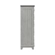 Liberty Furniture River Place King Panel Bed Dresser & Mirror Chest Nightstand