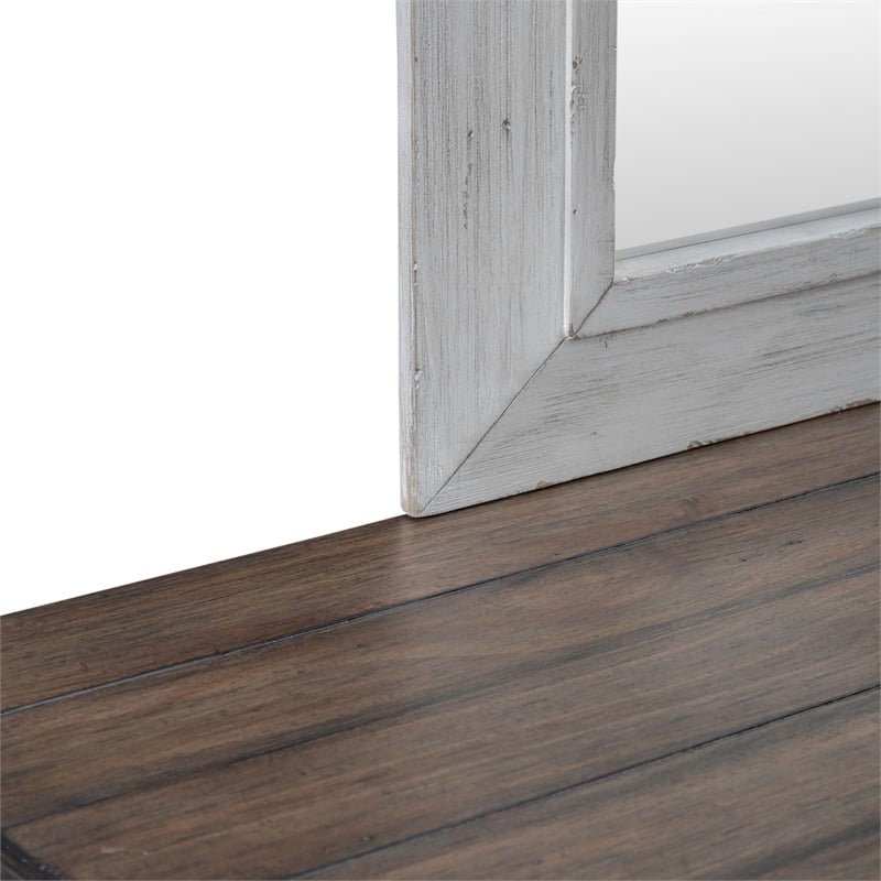 Liberty Furniture River Place Queen Panel Bed Dresser & Mirror Nightstand