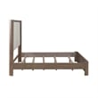 Liberty Furniture South Bend King Shelter Bed Dresser & Mirror - Brown