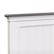 Liberty Furniture Allyson Park Full Panel Bed Dresser & Mirror - White