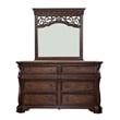 Liberty Furniture Arbor Place California King Sleigh Bed Dresser & Mirror