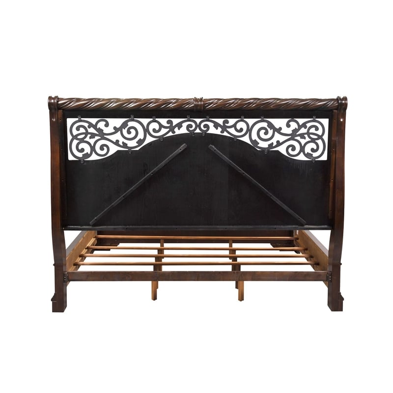 Liberty Furniture Arbor Place California King Sleigh Bed Dresser & Mirror Chest