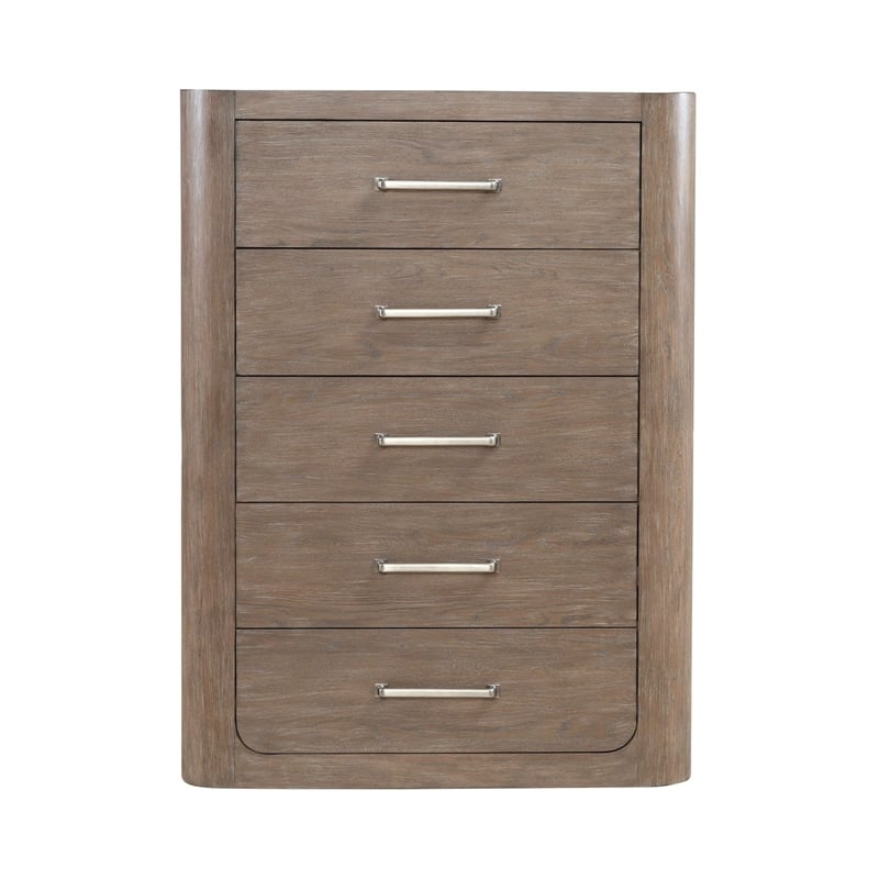 Liberty Furniture South Bend Queen Shelter Bed Dresser & Mirror Chest Nightstand