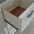 Liberty Furniture Allyson Park King Panel Bed Dresser & Mirror Chest - White