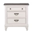 Liberty Furniture Allyson Park California King Bed Dresser & Mirror Nightstand