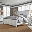 Liberty Furniture Allyson Park California King Bed Dresser & Mirror Nightstand