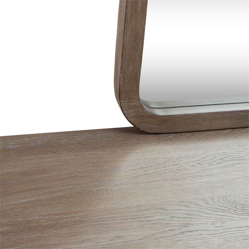 Liberty Furniture South Bend Bedroom Dresser & Mirror - Brown