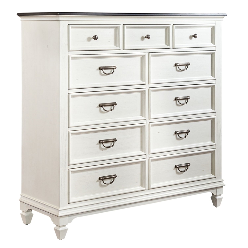 Liberty Furniture Allyson Park 11 Drawer Chesser - White