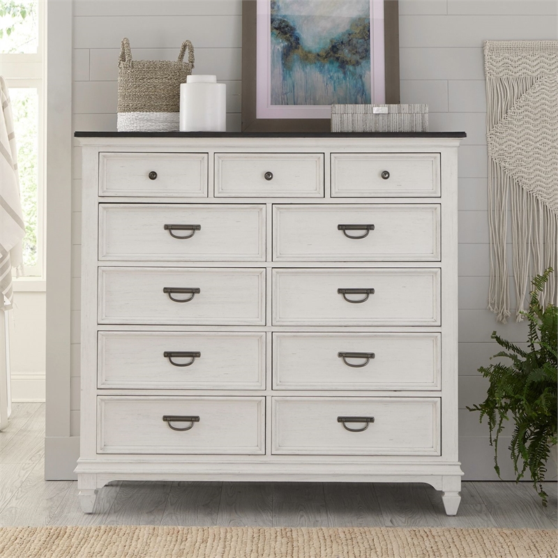 Liberty Furniture Allyson Park 11 Drawer Chesser - White