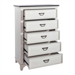 Liberty Furniture Allyson Park 5 Drawer Bedroom Chest - White