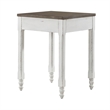 Liberty Furniture Magnolia Manor Corner Filler Table - White