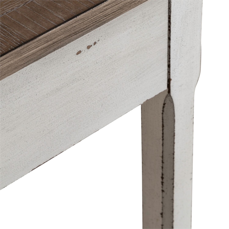 Liberty Furniture Magnolia Manor Corner Filler Table - White