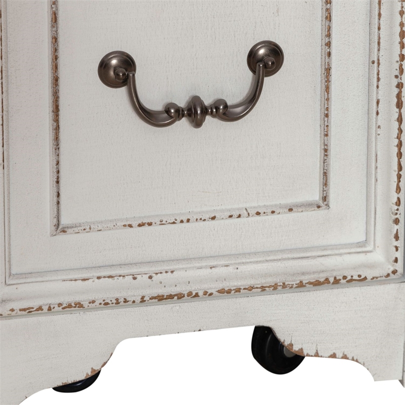 Liberty Furniture Magnolia Manor 2 Drawer Mobile File - White