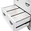 Liberty Furniture Allyson Park 2 Piece Set File Drawer Cabinet and Hutch - White