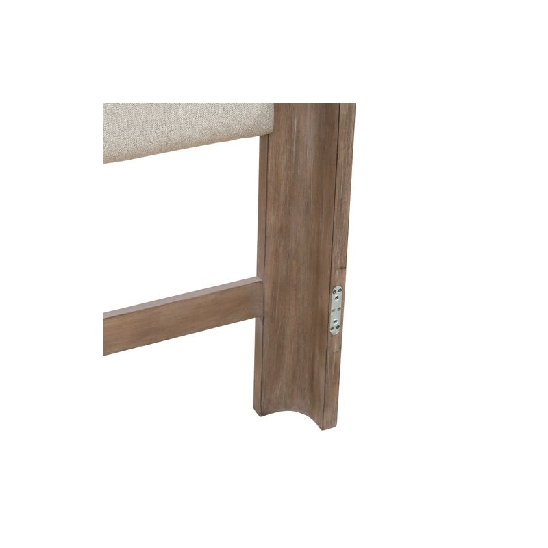 Liberty Furniture South Bend California King Shelter Bed Frame - Brown