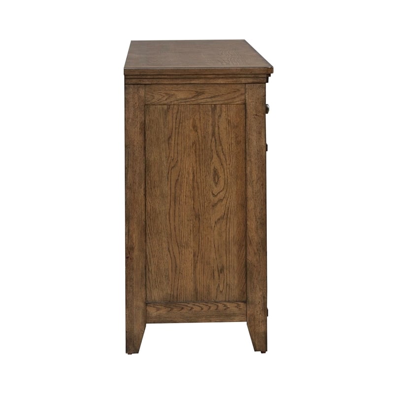 Liberty Furniture Carolina Park 7 Drawer Bedroom Dresser - Brown