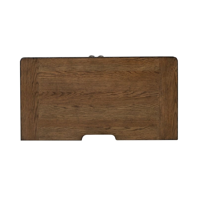 Liberty Furniture Carolina Park 2 Door Bedside Chest Charging Station - Brown