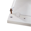 Liberty Furniture Magnolia Manor Home Office L Writing Desk Space Saving - White