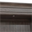 Liberty Furniture Paradise Valley Credenza & Hutch Home Office Desk Set - Brown