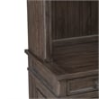 Liberty Furniture Paradise Valley Credenza & Hutch Home Office Desk Set - Brown