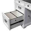 Liberty Furniture Allyson Park Optional L Shaped Desk Set for Home Office White