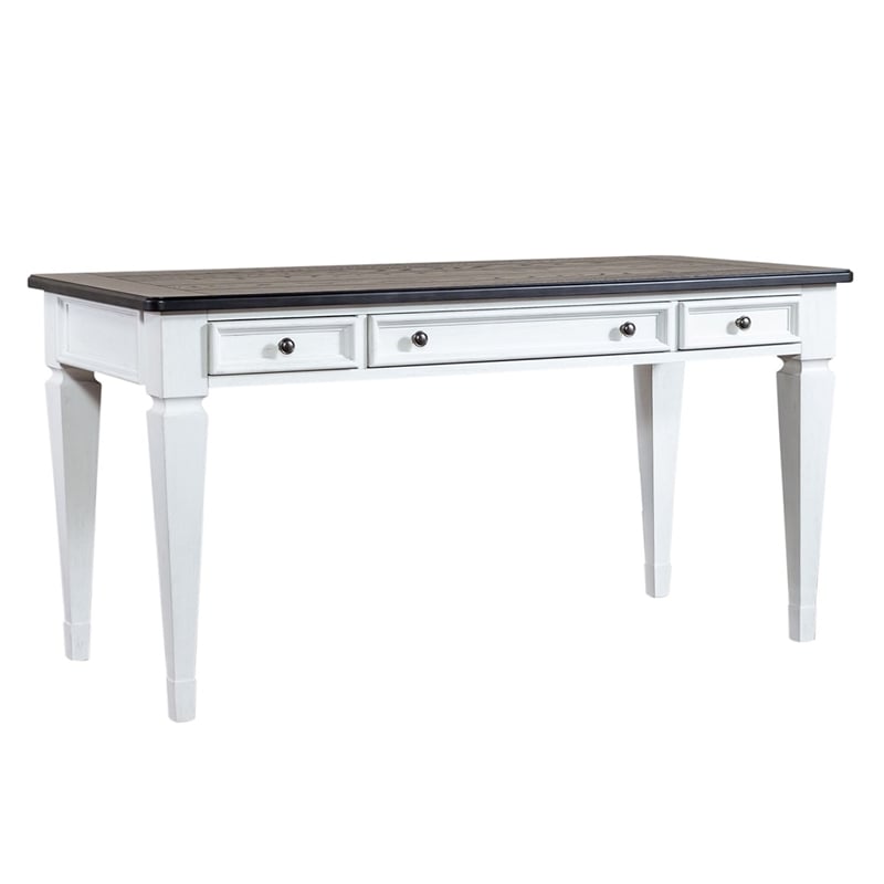 Liberty Furniture Allyson Park Writing Desk for Home Office - White