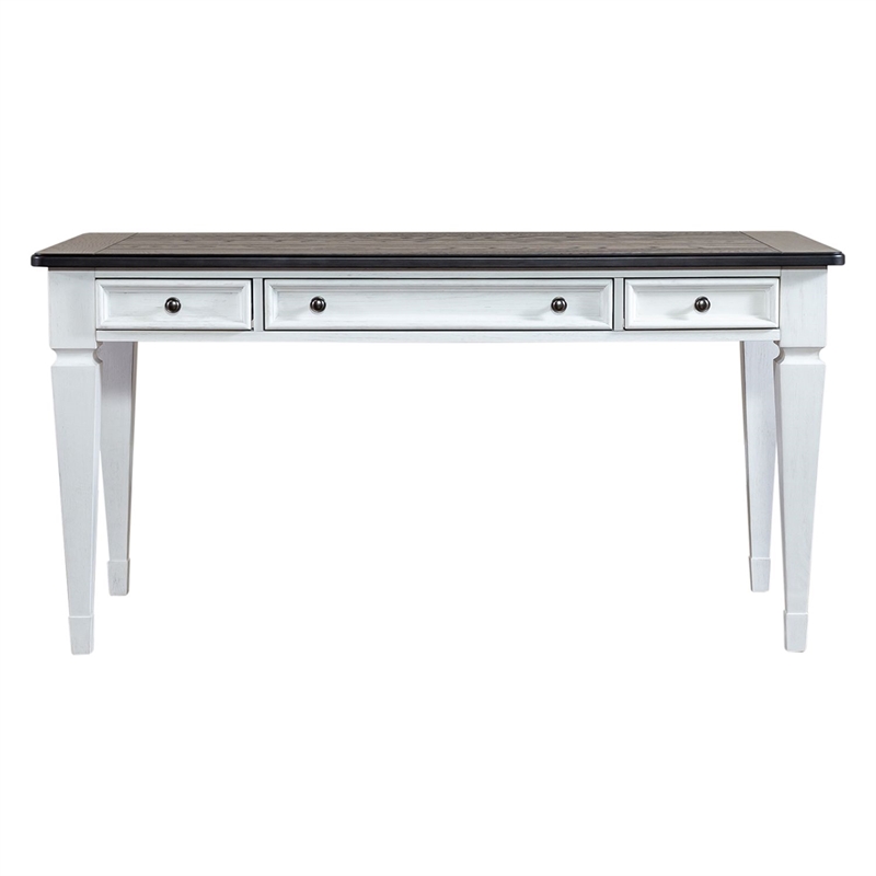 Liberty Furniture Allyson Park Writing Desk for Home Office - White
