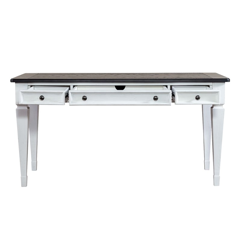 Liberty Furniture Allyson Park Writing Desk for Home Office - White